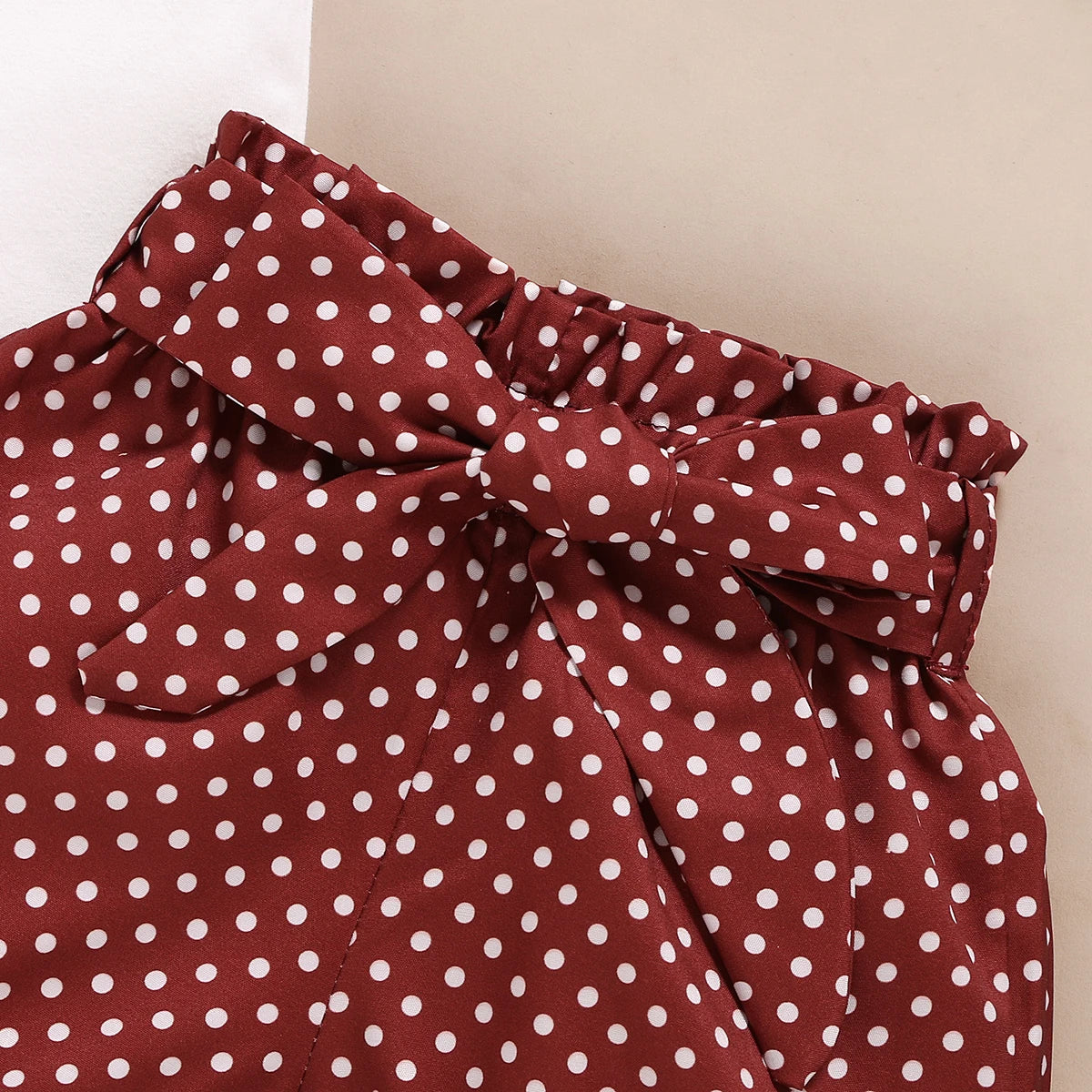 Polka Dot Baby Girl Outfit Set
