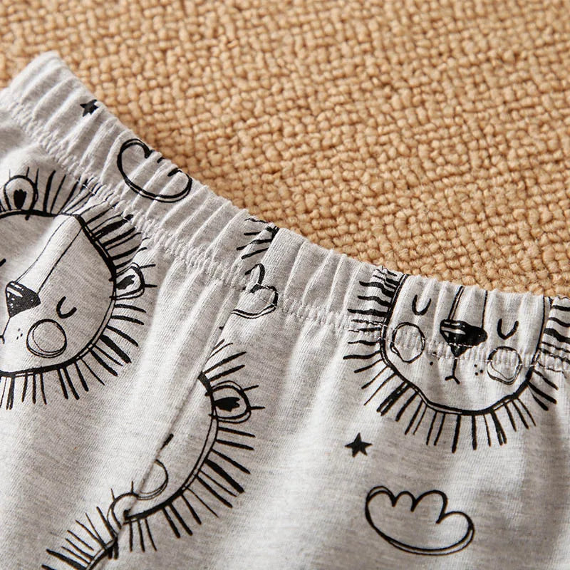 Lion Print Baby Boy 2Pc