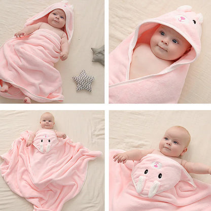 Hooded Baby Towel (Various Styles Available)