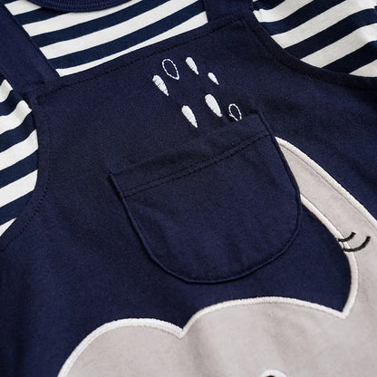 Baby Boy Elephant Jumpsuit