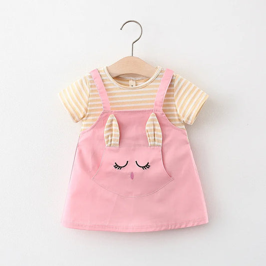 Baby Cartoon Cat Dress